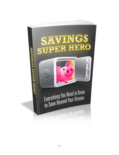 Savings Super Hero